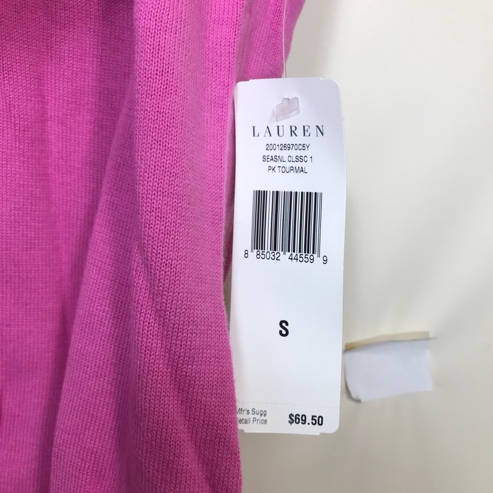 Ralph Lauren Womens Long Sleeve Pink Cotton Shirt Size Small - Picture 5 of 6